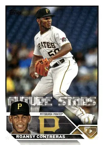 2023 Topps #559 Roansy Contreras NM-MT Pirates ID:55417 - Baseball Card Single