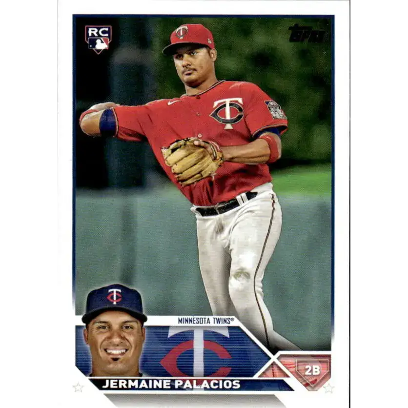 2023 Topps #56 Jermaine Palacios NM-MT RC Rookie Minnesota Twins Baseball Card - Baseball Card Single