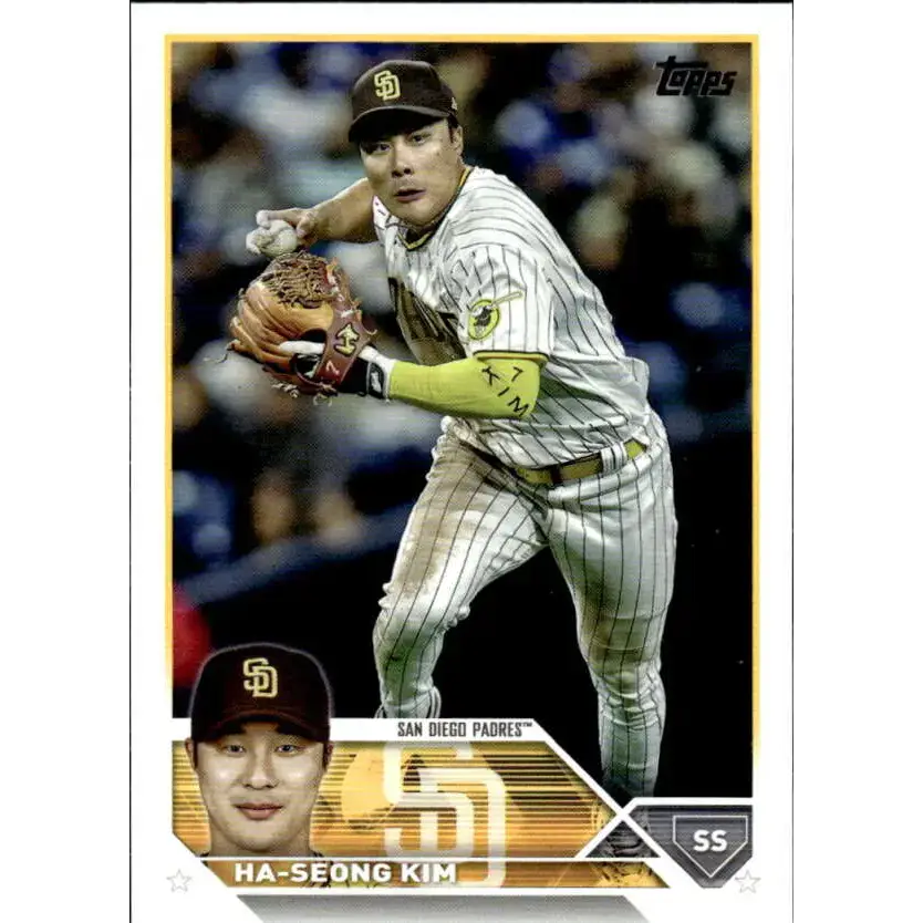 2023 Topps #57 Ha-Seong Kim NM-MT San Diego Padres Baseball Card - Baseball Card Single