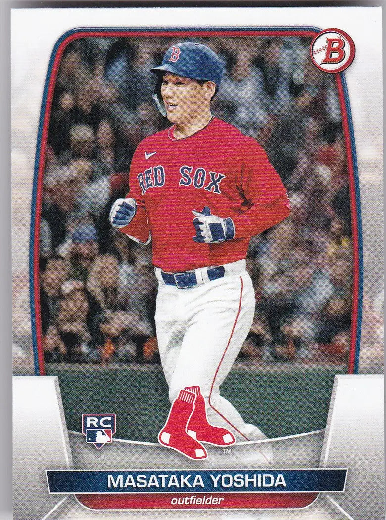 2023 TOPPS #58 MASATAKA YOSHIDA- BOSTON RED SOX - Baseball Card Single