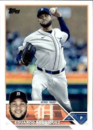 2023 Topps #59 Eduardo Rodriguez NM-MT Tigers ID:49510 - Baseball Card Single