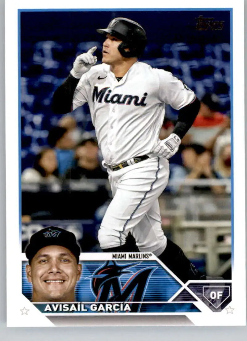 2023 Topps #606 Avisail Garcia NM-MT Marlins ID:81178 - Baseball Card Single