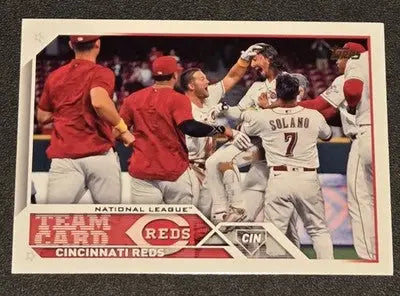 2023 Topps #610 Cincinnati Reds 582 Montgomery Club - Baseball Card Single