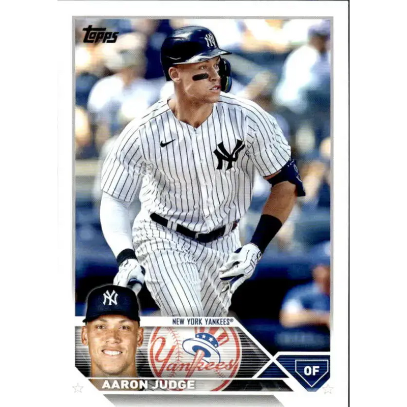 2023 Topps #62 Aaron Judge NM-MT New York Yankees Baseball Card - Baseball Card Single