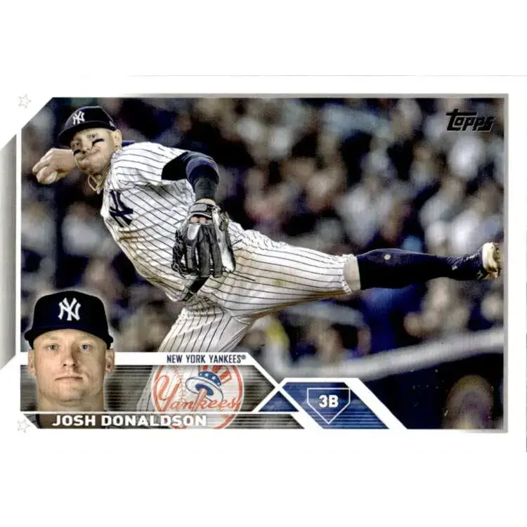 2023 Topps #64 Josh Donaldson NM-MT New York Yankees Baseball Card - Baseball Card Single