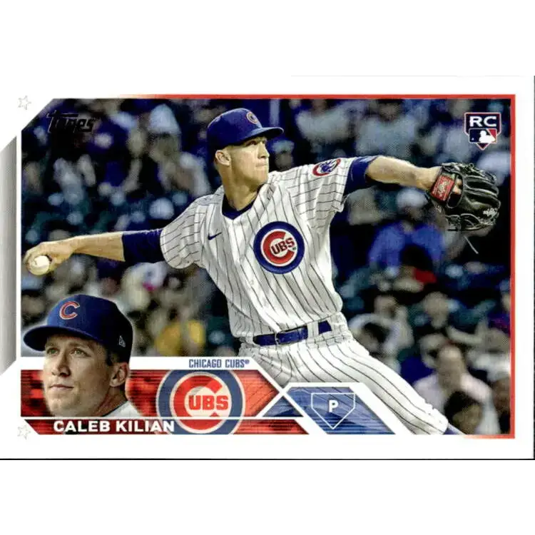 2023 Topps #69 Caleb Kilian NM-MT RC Rookie Chicago Cubs Baseball Card - Baseball Card Single