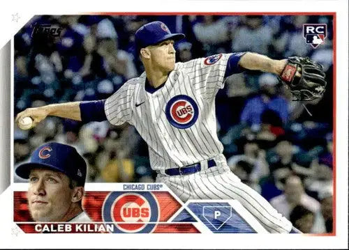 2023 Topps #69 Caleb Kilian NM-MT RC Rookie Cubs ID:49578 - Baseball Card Single