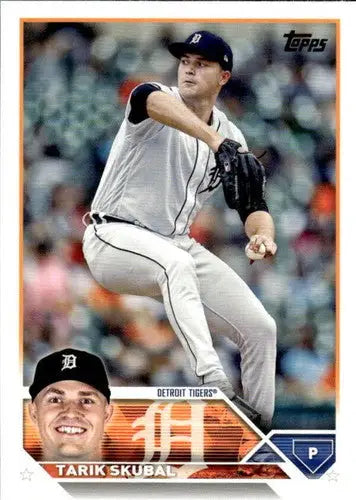 2023 Topps #74 Tarik Skubal NM-MT Tigers ID:58979 - Baseball Card Single