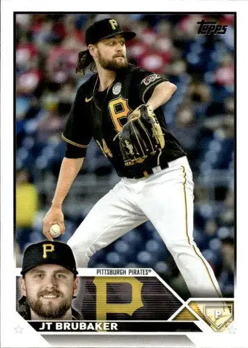2023 Topps #75 JT Brubaker NM-MT Pirates ID:49757 - Baseball Card Single