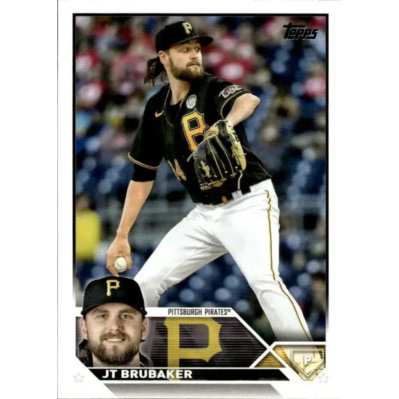 2023 Topps #75 JT Brubaker NM-MT Pittsburgh Pirates Baseball Card - Baseball Card Single