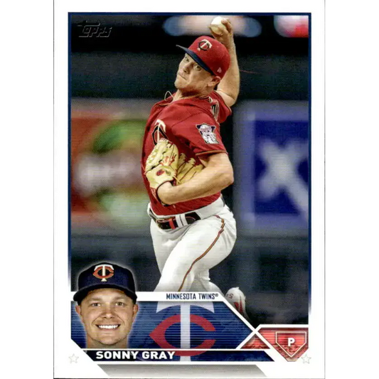 2023 Topps #78 Sonny Gray NM-MT Minnesota Twins Baseball Card - Baseball Card Single