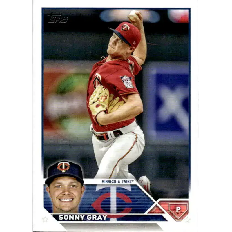2023 Topps #78 Sonny Gray NM-MT Minnesota Twins Baseball Card - Baseball Card Single