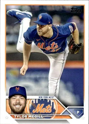2023 Topps #83 Tylor Megill NM-MT Mets ID:56853 - Baseball Card Single