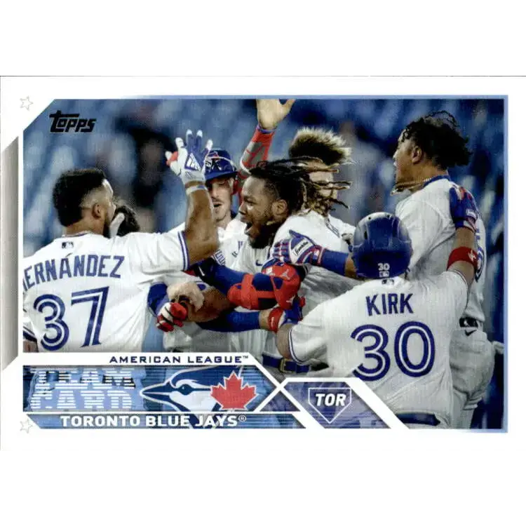 2023 Topps #84 Toronto Blue Jays NM-MT Team Card Baseball Card - Baseball Card Single