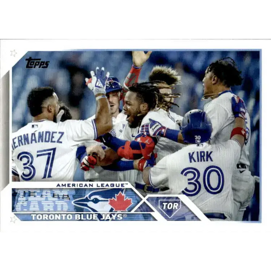 2023 Topps #84 Toronto Blue Jays NM-MT Team Card Baseball Card - Baseball Card Single