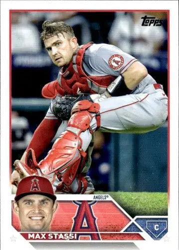 2023 Topps #85 Max Stassi NM-MT Angels ID:58921 - Baseball Card Single