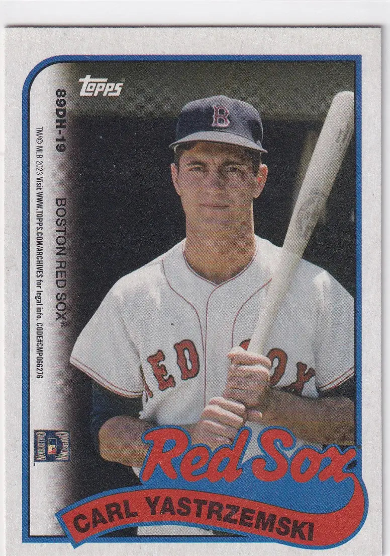 2023 TOPPS 89DH-19 TED WILLIAMS & CARL YASTRZEMSKI- BOSTON RED SOX - Baseball Card Single