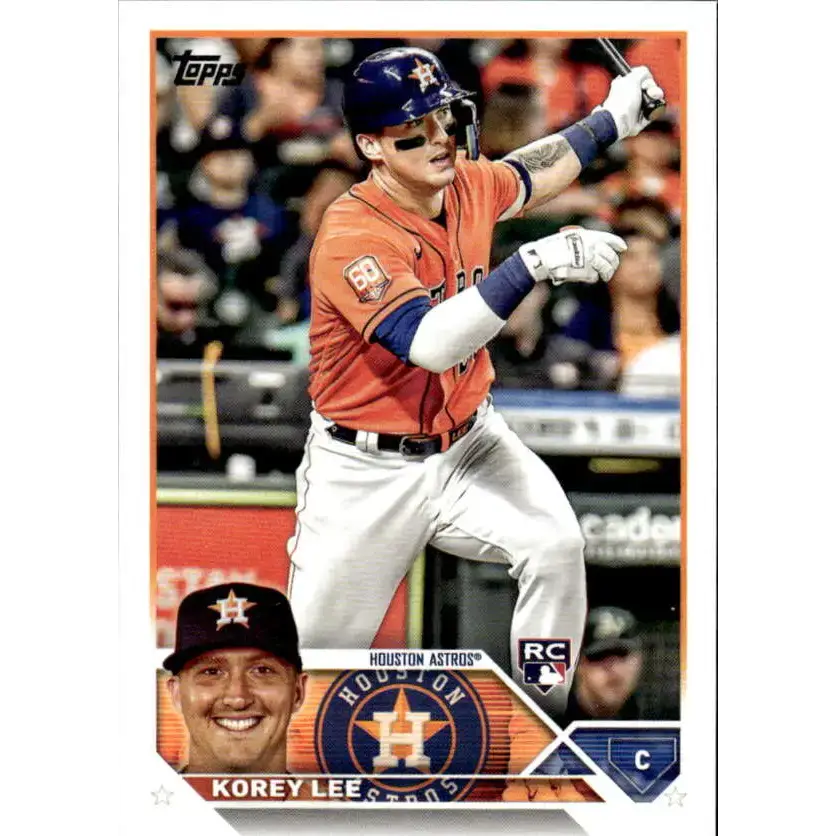 2023 Topps #90 Korey Lee NM-MT RC Rookie Houston Astros Baseball Card - Baseball Card Single