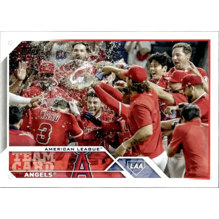 2023 Topps #93 Los Angeles Angels NM-MT Team Card Baseball Card - Baseball Card Single