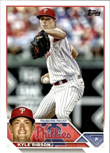 2023 Topps #96 Kyle Gibson NM-MT Phillies ID:57028 - Baseball Card Single