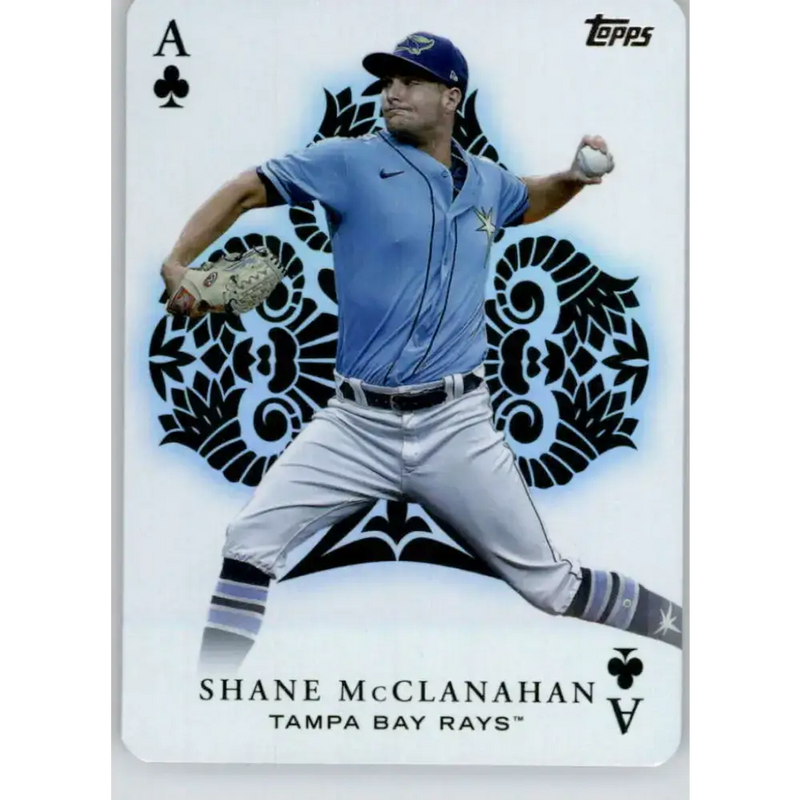 2023 Topps All Aces #AA-12 Shane McClanahan NM-MT Tampa Bay Rays Baseball Card - Baseball Card Single