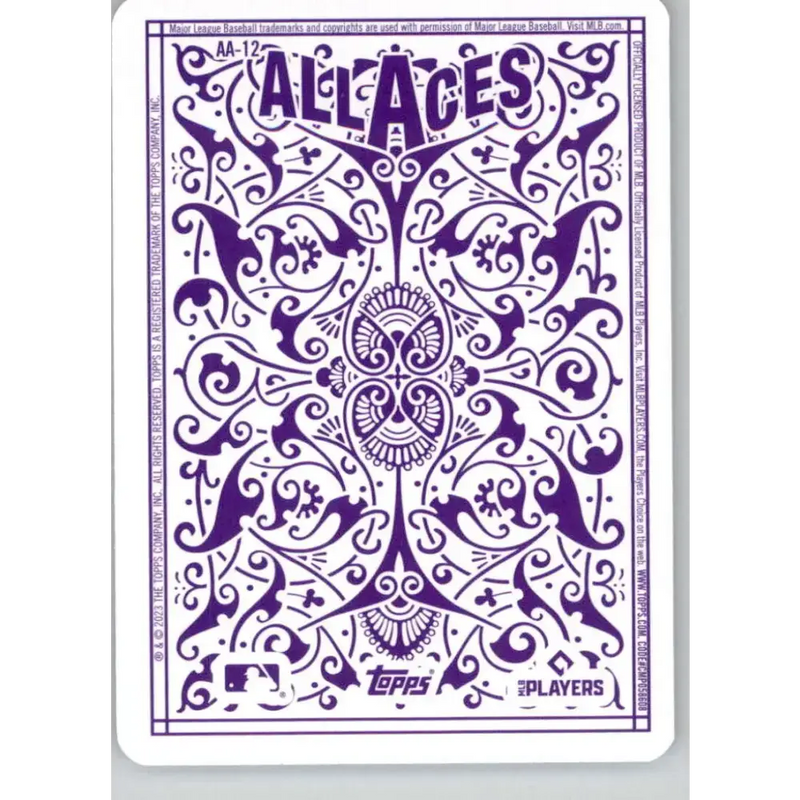 2023 Topps All Aces #AA-12 Shane McClanahan NM-MT Tampa Bay Rays Baseball Card - Baseball Card Single
