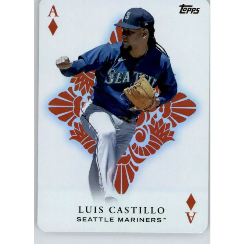 2023 Topps All Aces #AA-23 Luis Castillo NM-MT Seattle Mariners Baseball Card - Baseball Card Single