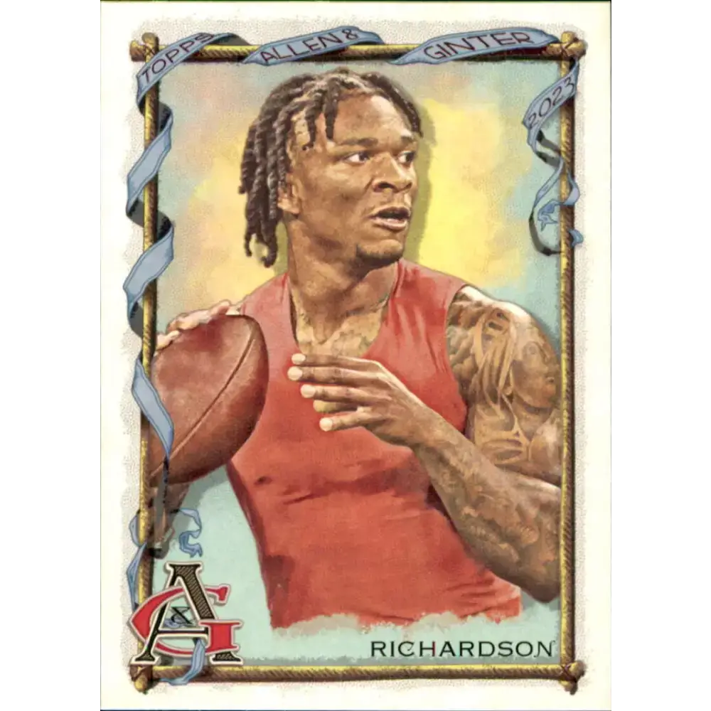 2023 Topps Allen and Ginter #107 Anthony Richardson NM-MT Baseball Card - Baseball Card Single
