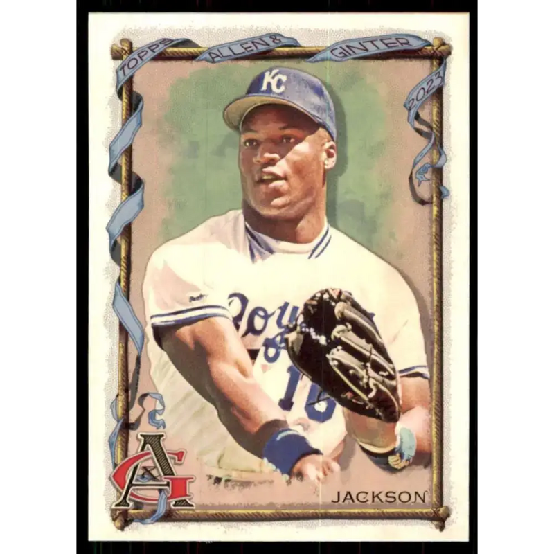 2023 Topps Allen and Ginter #135 Bo Jackson NM-MT Kansas City Royals Baseball Card - Baseball Card Single