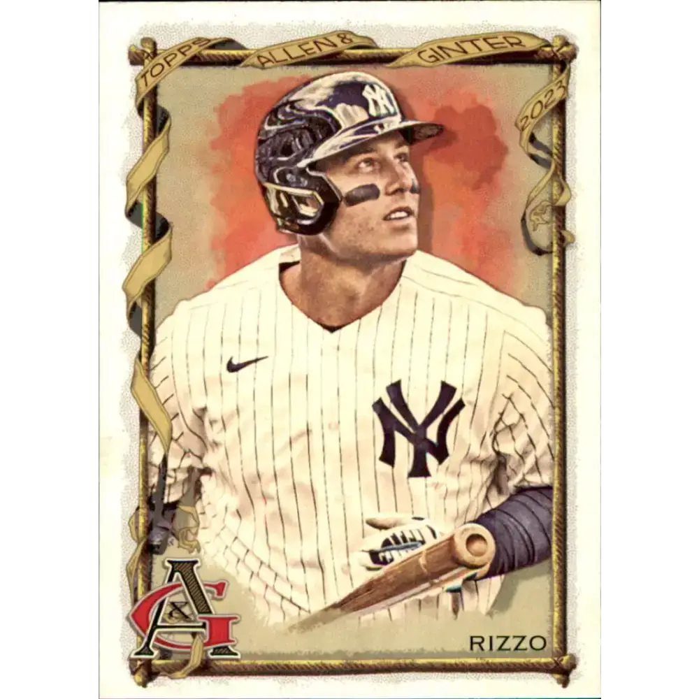 2023 Topps Allen and Ginter #142 Anthony Rizzo NM-MT New York Yankees Baseball Card - Baseball Card Single
