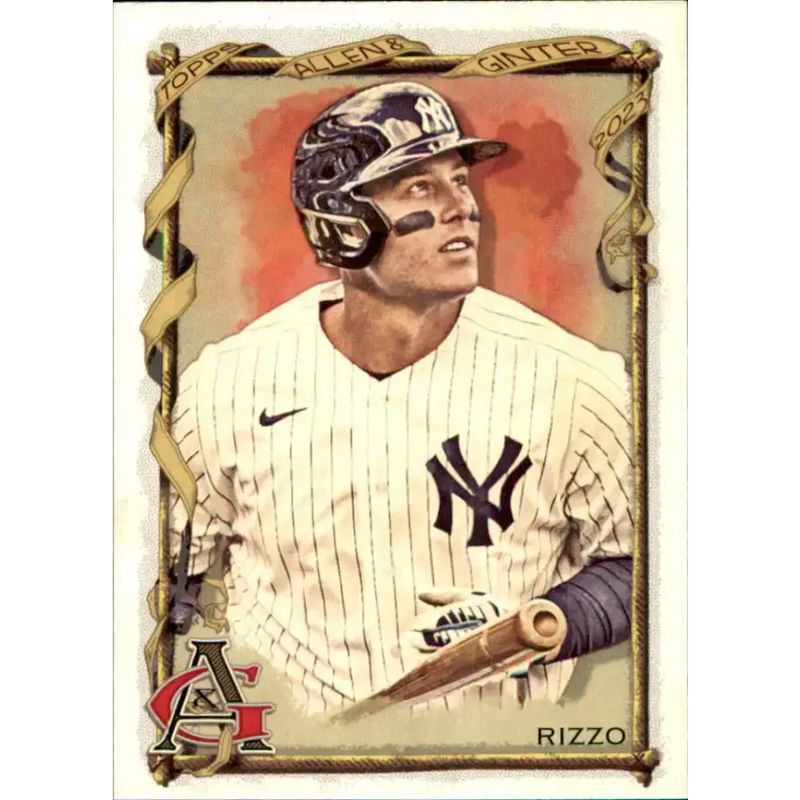 2023 Topps Allen and Ginter #142 Anthony Rizzo NM-MT New York Yankees Baseball Card - Baseball Card Single