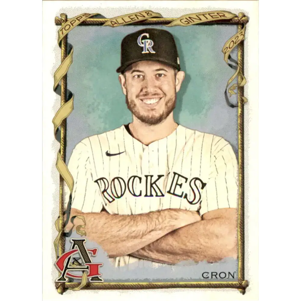 2023 Topps Allen and Ginter #174 C.J. Cron NM-MT Colorado Rockies Baseball Card - Baseball Card Single