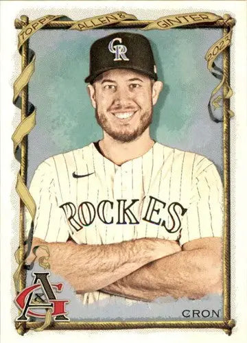 2023 Topps Allen and Ginter #174 C.J. Cron NM Near Mint Rockies ID:66662 - Baseball Card Single