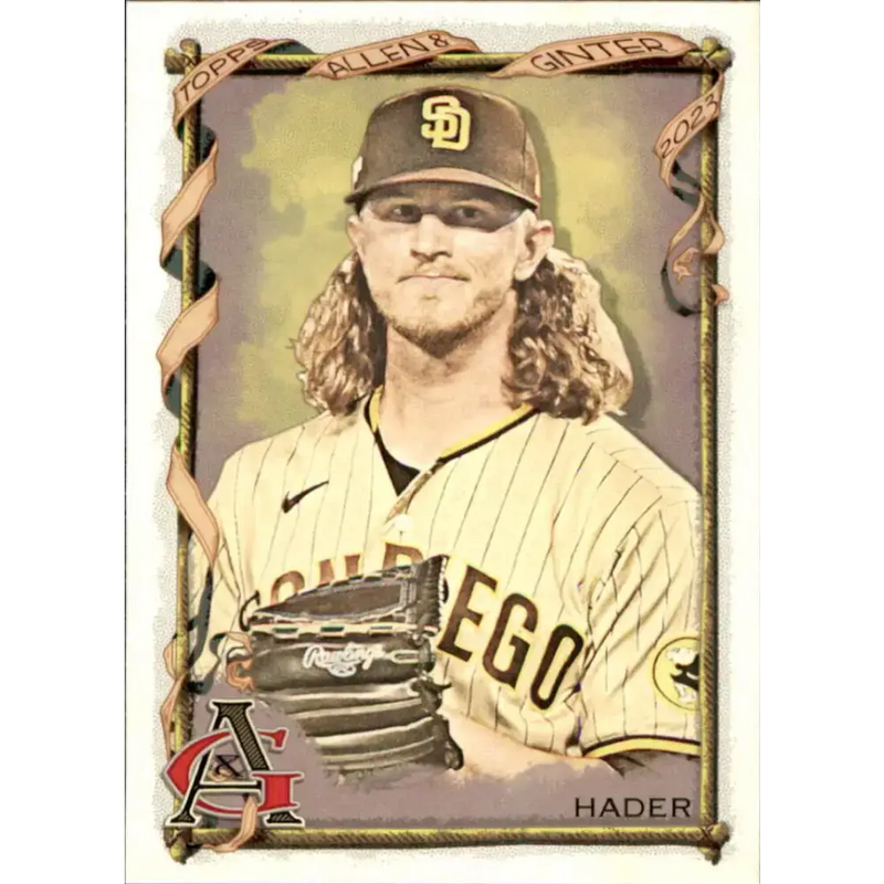 2023 Topps Allen and Ginter #186 Josh Hader NM-MT San Diego Padres Baseball Card - Baseball Card Single