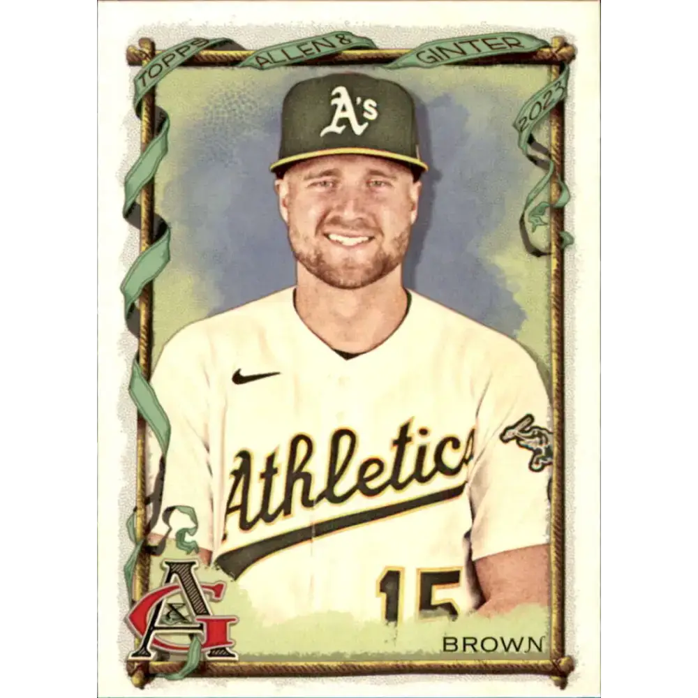 2023 Topps Allen and Ginter #211 Seth Brown NM-MT Oakland Athletics Baseball Card - Baseball Card Single