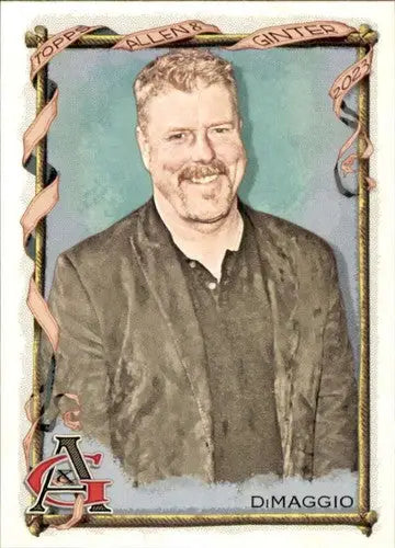 Original gloss Topps Allen John DiMaggio trading card from 2023 Topps Allen and Ginter