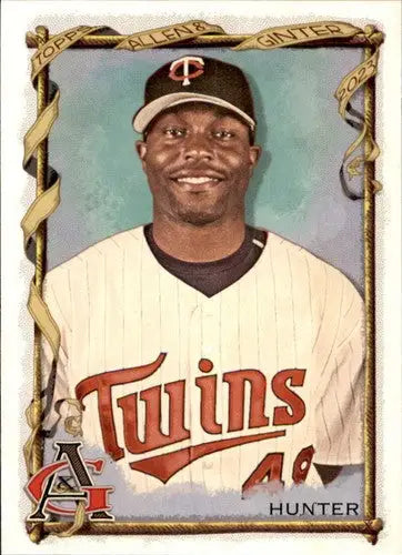 Original gloss 2023 Topps Allen and Ginter Torii Hunter baseball card NM Near Mint
