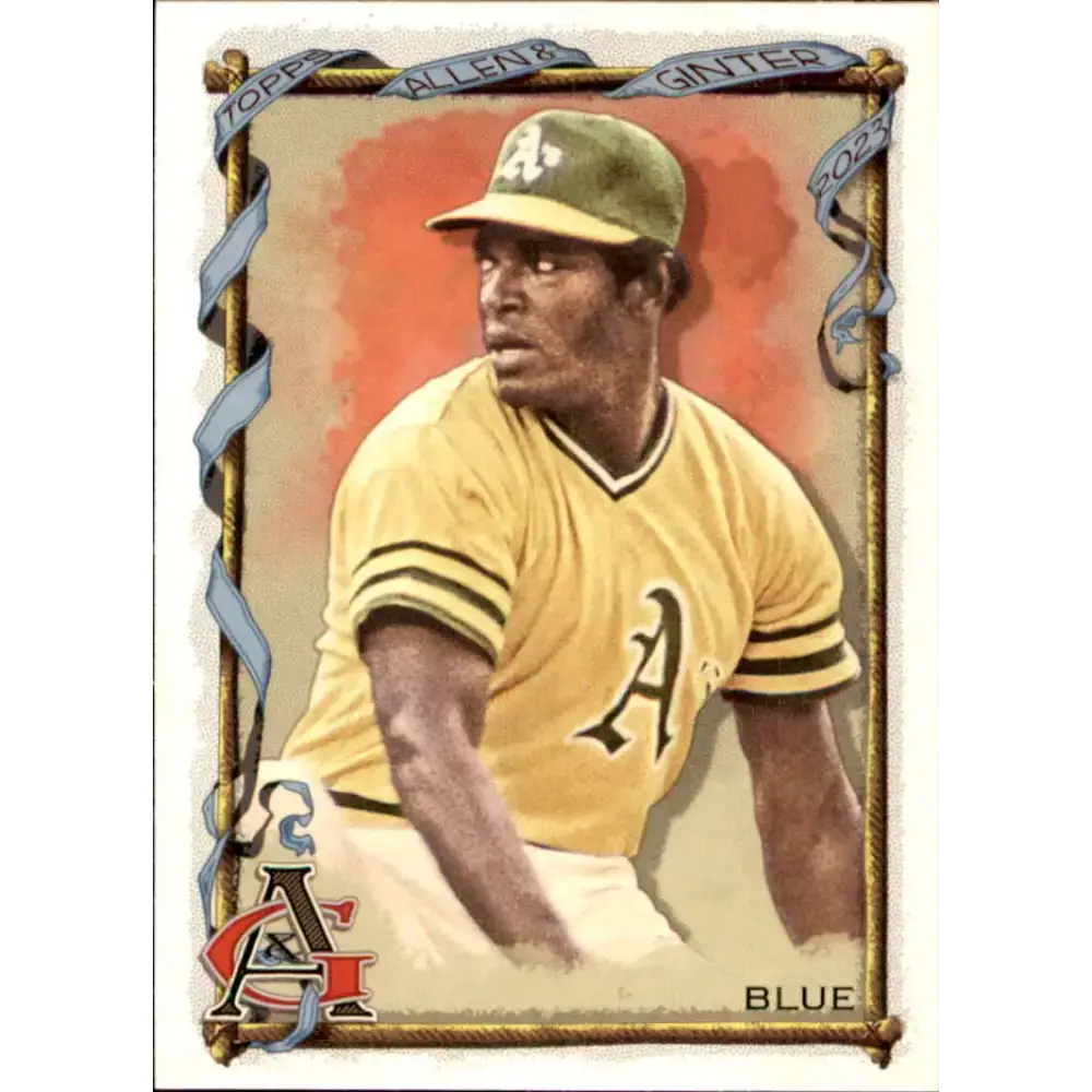 2023 Topps Allen and Ginter #322 Vida Blue NM-MT SP Oakland Athletics Baseball Card - Baseball Card Single