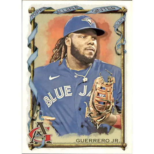 2023 Topps Allen and Ginter #33 Vladimir Guerrero Jr. NM-MT Toronto Blue Jays Baseball Card - Baseball Card Single