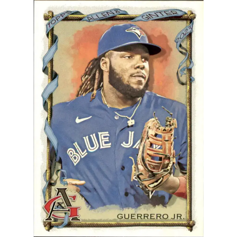 2023 Topps Allen and Ginter #33 Vladimir Guerrero Jr. NM-MT Toronto Blue Jays Baseball Card - Baseball Card Single