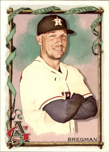 2023 Topps Allen and Ginter #36 Alex Bregman NM Near Mint Astros ID:66649 - Baseball Card Single