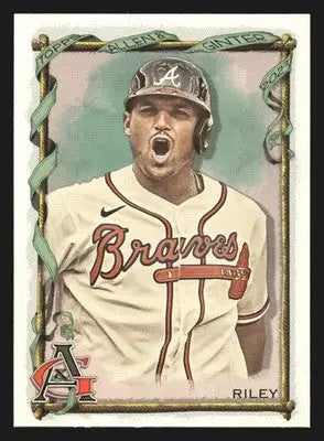 2023 Topps Allen and Ginter #394 Austin Riley SP Atlanta Braves - Baseball Card Single