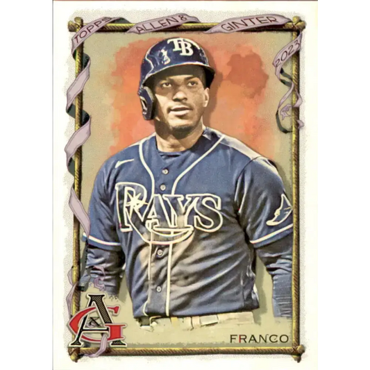 2023 Topps Allen and Ginter #5 Wander Franco NM-MT Tampa Bay Rays Baseball Card - Baseball Card Single