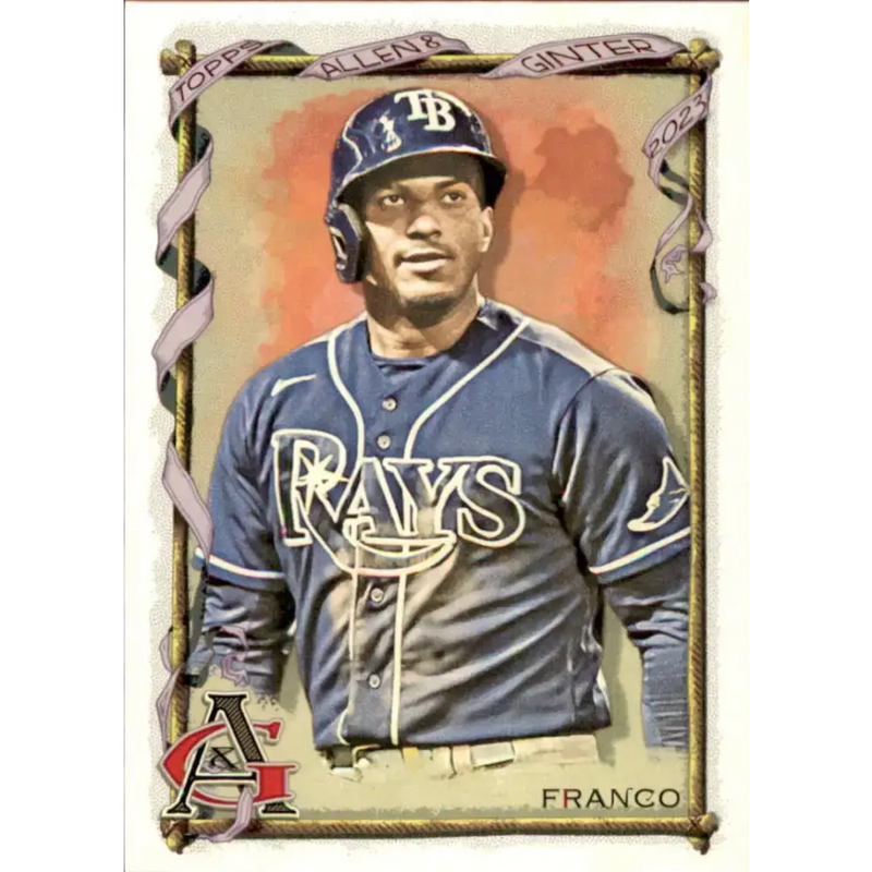 2023 Topps Allen and Ginter #5 Wander Franco NM-MT Tampa Bay Rays Baseball Card - Baseball Card Single