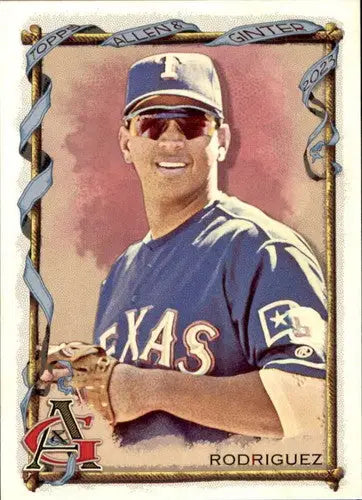 2023 Topps Allen and Ginter #7 Alex Rodriguez NM Near Mint Rangers ID:66646 - Baseball Card Single