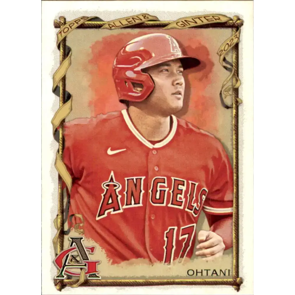 2023 Topps Allen and Ginter #96 Shohei Ohtani NM-MT Los Angeles Angels Baseball Card