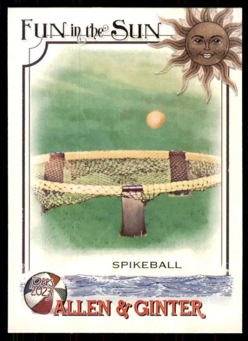 2023 Topps Allen and Ginter Fun in the Sun #FITS-1 Spikeball NM Near Mi ID:66688 - Baseball Card Single