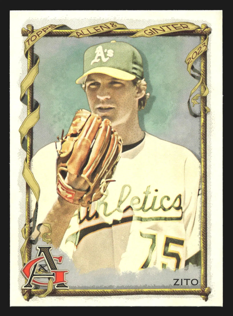 2023 Topps Allen & Ginter #143 Barry Zito Oakland Athletics - Baseball Card Single