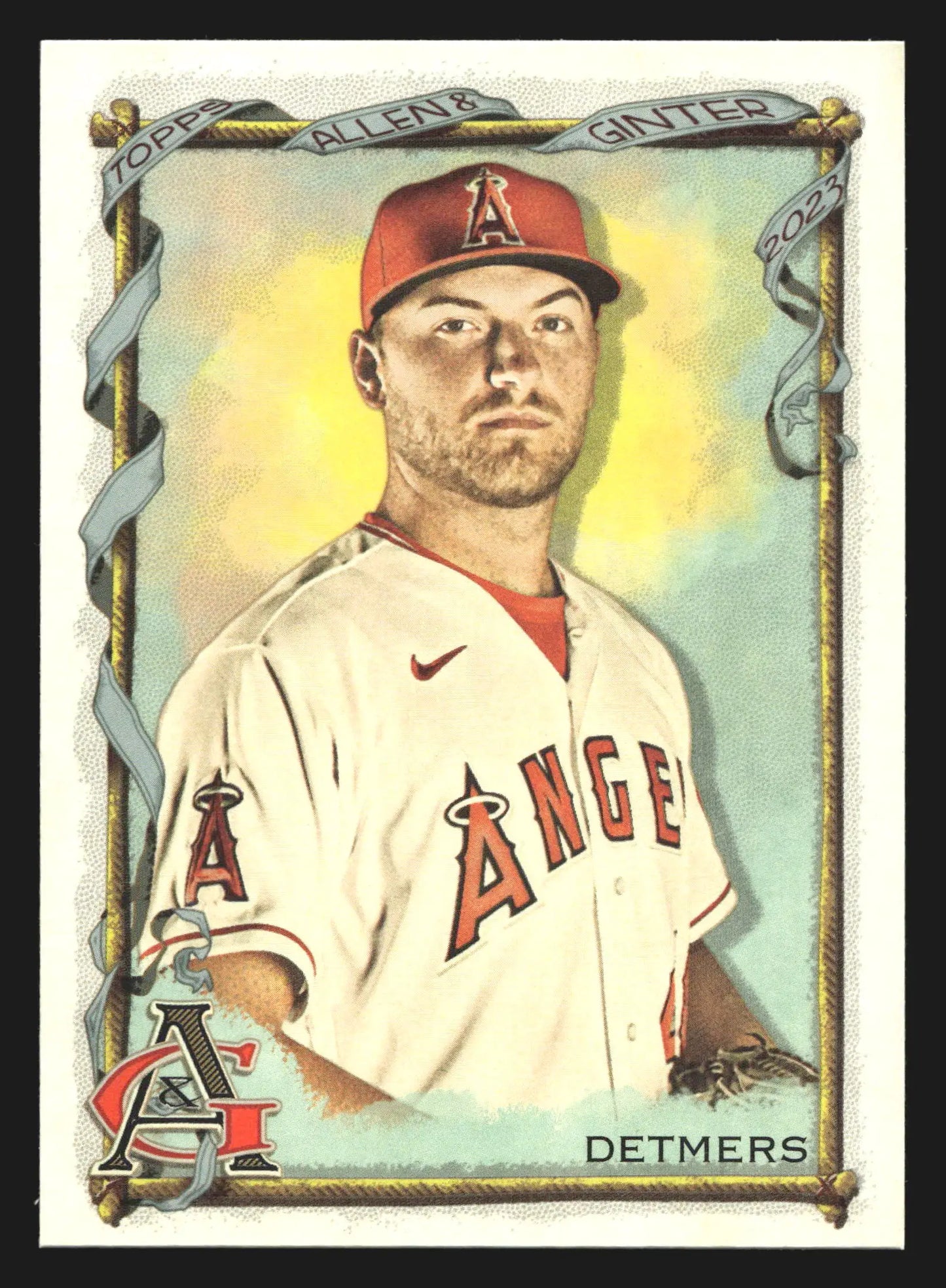 2023 Topps Allen & Ginter #192 Reid Detmers Los Angeles Angels - Baseball Card Single