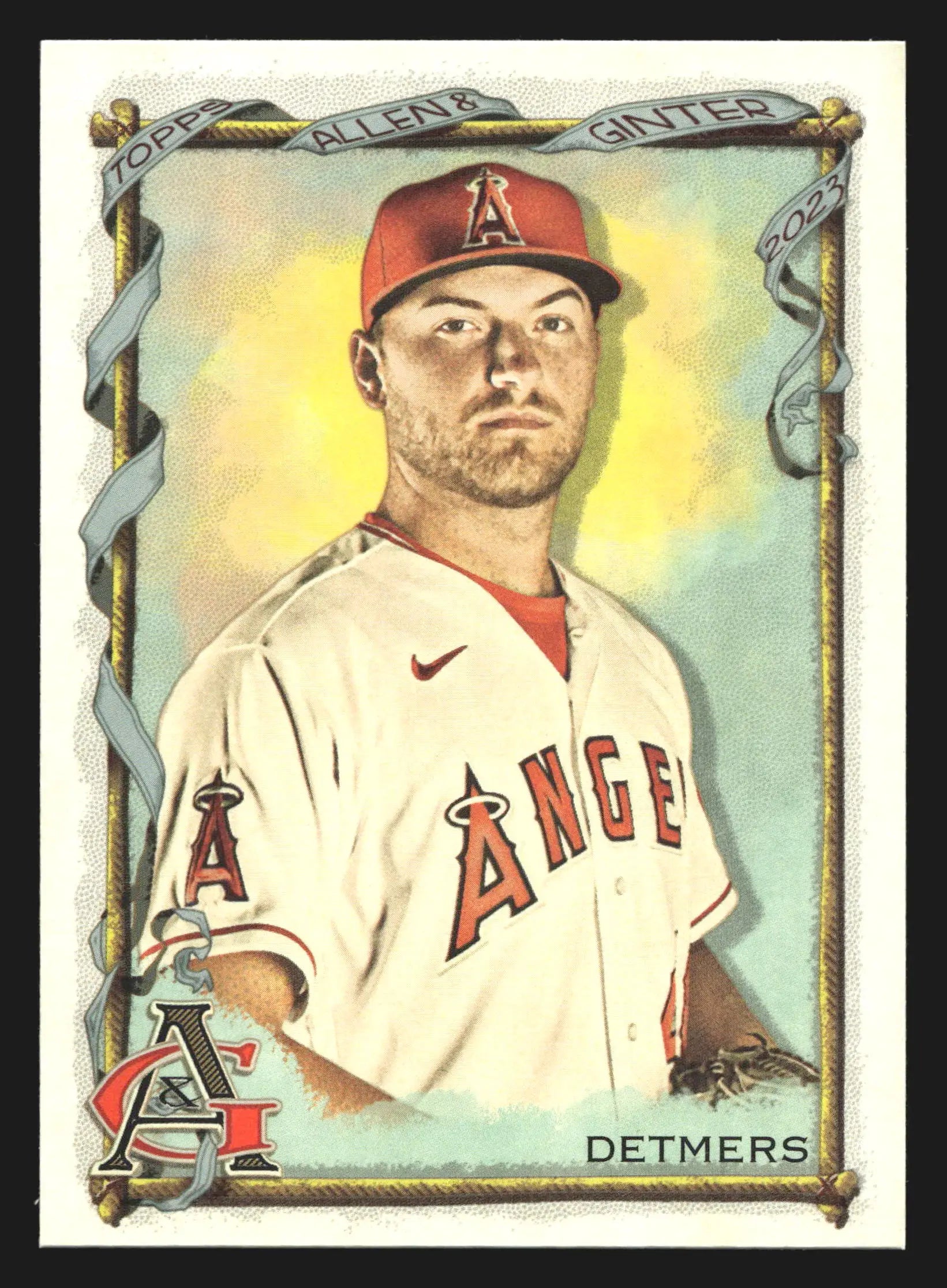 2023 Topps Allen & Ginter #192 Reid Detmers Los Angeles Angels - Baseball Card Single